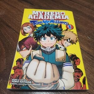 My Hero Academia Team-Up Missions Book 1 by Yoko Akiyama Manga Paperback